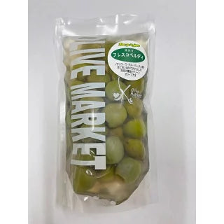 フレスコベルディグリーンオリーブ（種抜き）100g OliveMarket