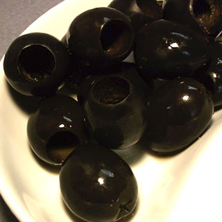 ピテットライプ種抜きブラックオリーブ 100g OliveMarket