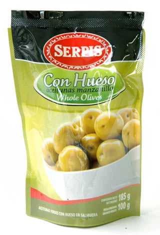 セルピス グリーンオリーブ・種あり175g（固形量100g）スタンドパウチ入