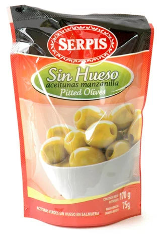 セルピス グリーンオリーブ・種なし175g（固形量75g）スタンドパウチ入