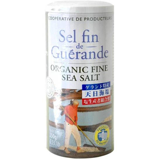 ゲランドの塩生産組合 セル ファン250g（細粒塩）