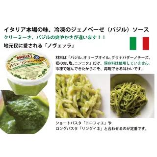【冷凍】ノヴェッラ バジルソース 100g ×6（ペースト ジェノベーゼ）  Novella pesto genovese パスタソース
