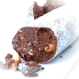 シルヴィオ ベッソーネ 「サラメ デル レ」 150g/サラミ 型 チョコレート ナッツチョコ