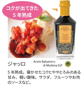 モデナ産バルサミコ酢 ジャッロ 250ml テッラデルツォーノ